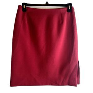 GianFranco Ferre Studio 100% Virgin Wool Made in Italy Pencil Skirt Size 10